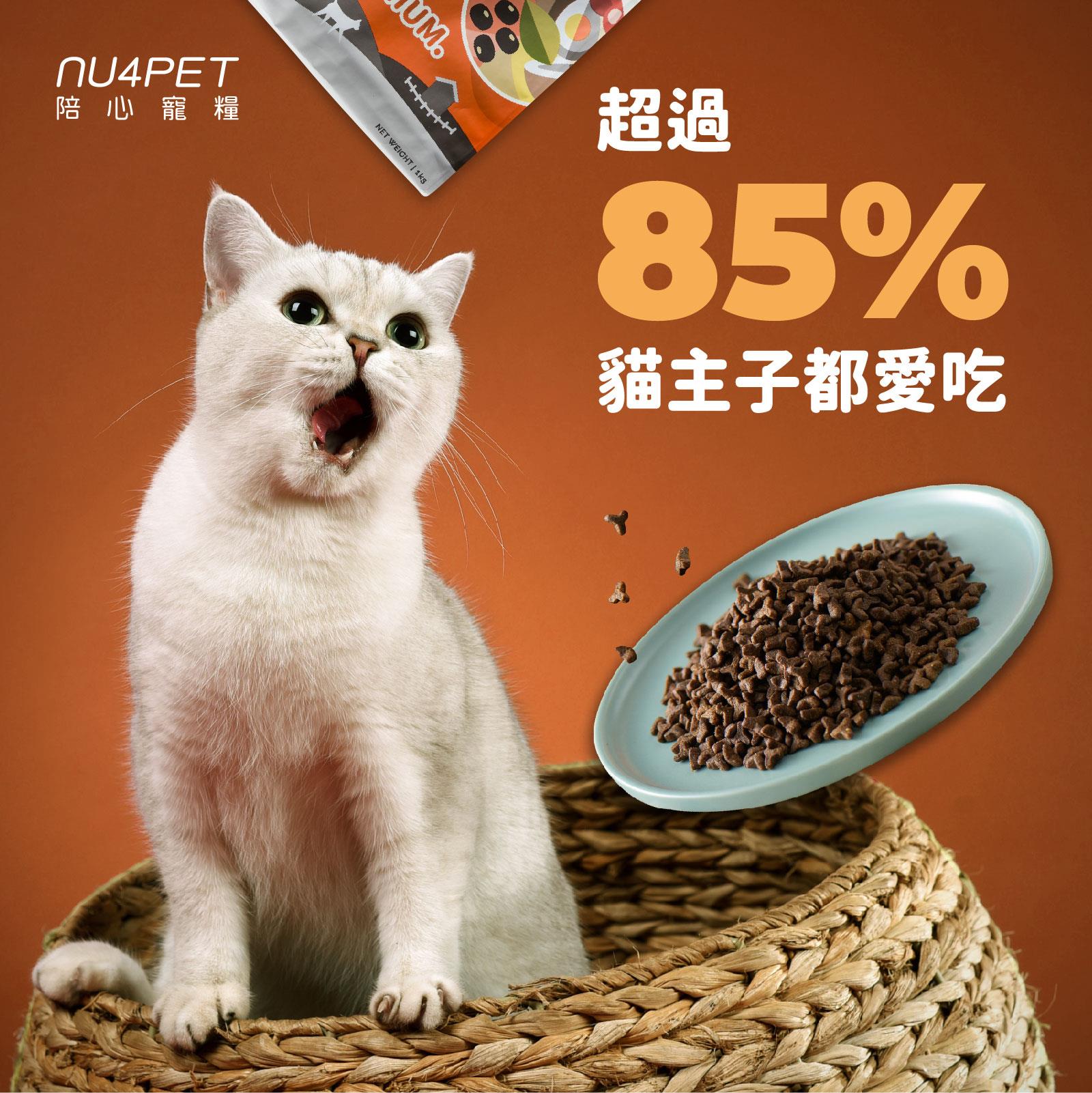 陪心寵糧- 全齡貓無穀低碳貓糧- 鮮雞野莓(1kg / 2kg / 6kg) - 寵物用品